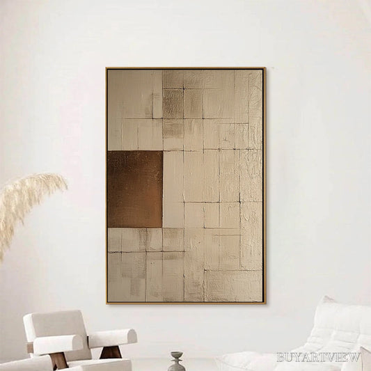 BUYARTVIEW Balance – Minimalist Abstract Oil Painting - image 2