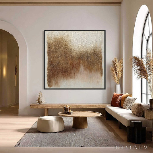 BUYARTVIEW Terra Firma – Heavy Textured Wabi Sabi Abstract Painting - image 2
