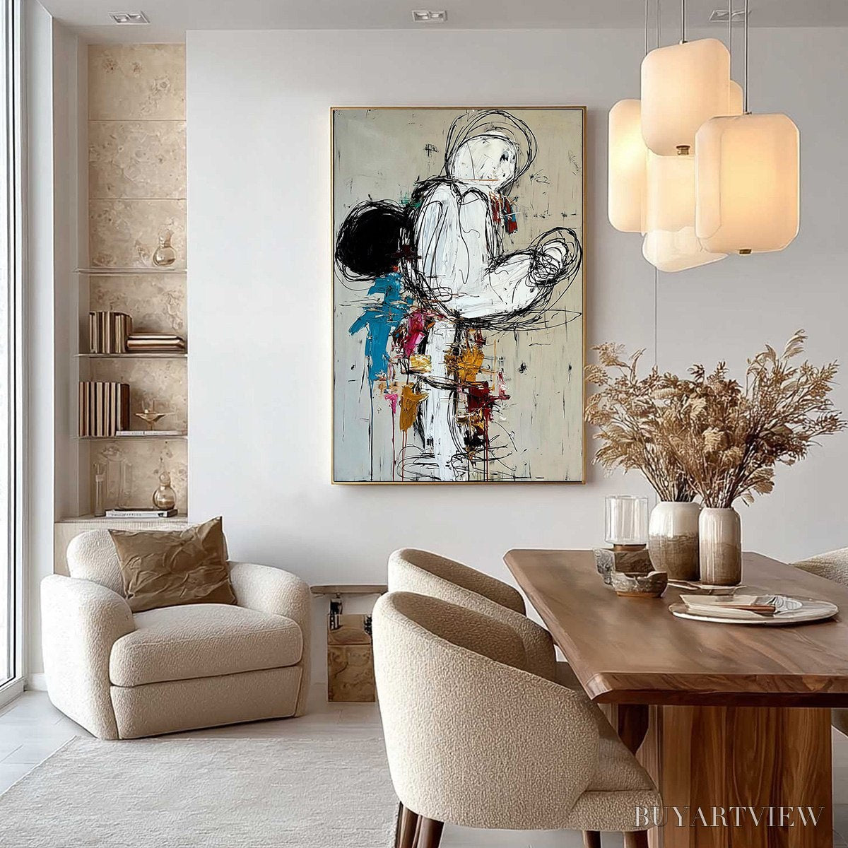 BUYARTVIEW Kinetic Form – Expressive Abstract Figurative - image 6