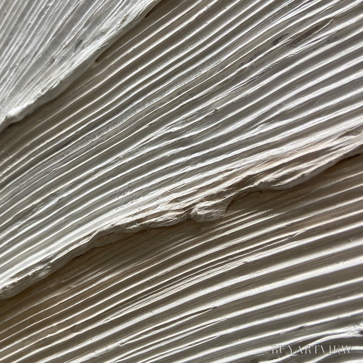 BUYARTVIEW Desert Flow – Beige Abstract Minimalist Textured Painting - image 6