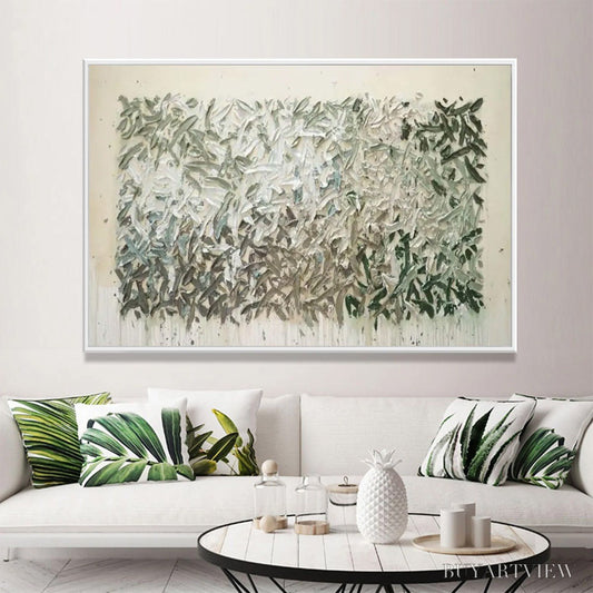 BUYARTVIEW Whispering Winds – Textured Abstract Landscape Oil Painting - image 2