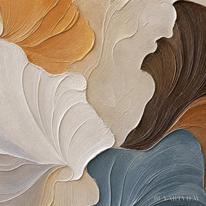 BUYARTVIEW Layered Earth – Layered Neutral Organic Abstract - image 3
