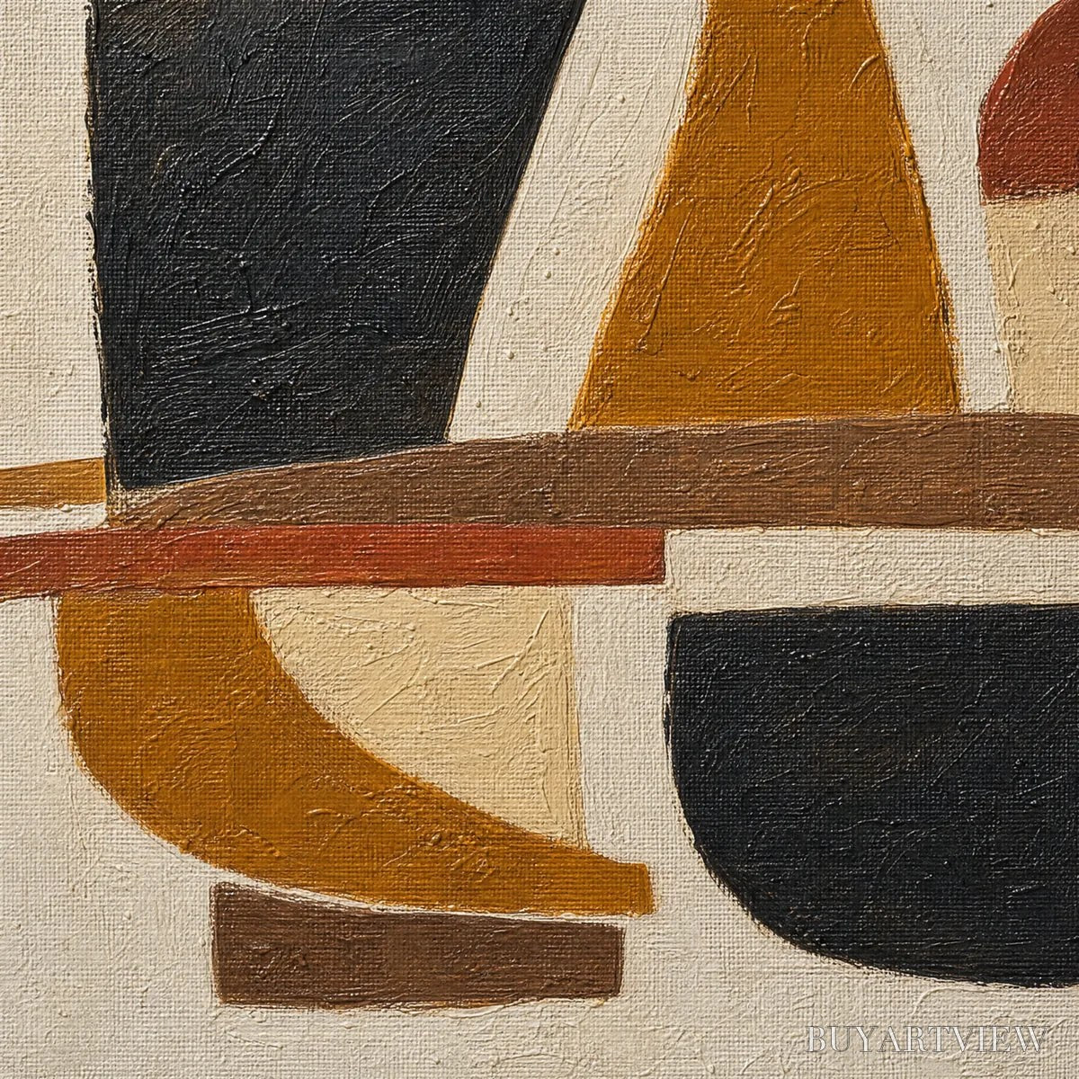 BUYARTVIEW Desert Modern – Earth Tone Modern Abstract - image 3