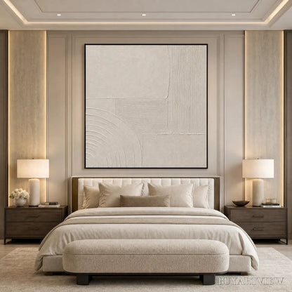 BUYARTVIEW Sanctuary – Textured Wabi Sabi Minimalist Abstract Painting - image 4