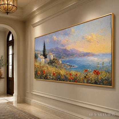 BUYARTVIEW Lemon Coast – Mediterranean Coastal Landscape - image 4