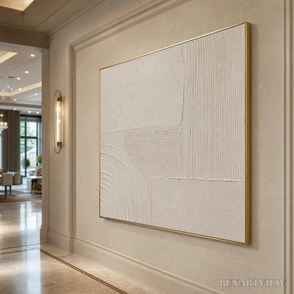 BUYARTVIEW Sanctuary – Textured Wabi Sabi Minimalist Abstract Painting - image 5