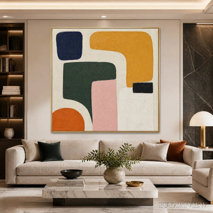BUYARTVIEW Garden Shapes – Modern Organic Shape Abstract - image 5
