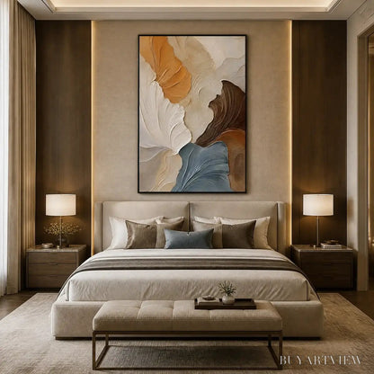 BUYARTVIEW Layered Earth – Layered Neutral Organic Abstract - image 5