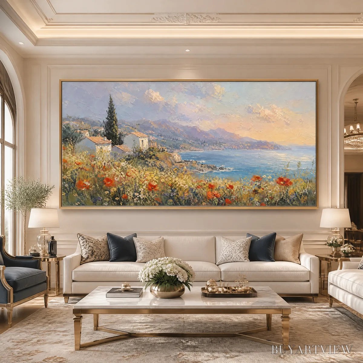 BUYARTVIEW Lemon Coast – Mediterranean Coastal Landscape - image 6