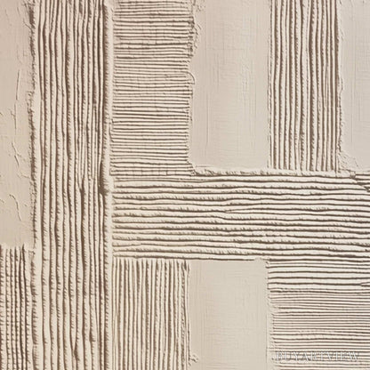 BUYARTVIEW Foundations – Textured Minimalist Abstract Painting in Beige - image 3
