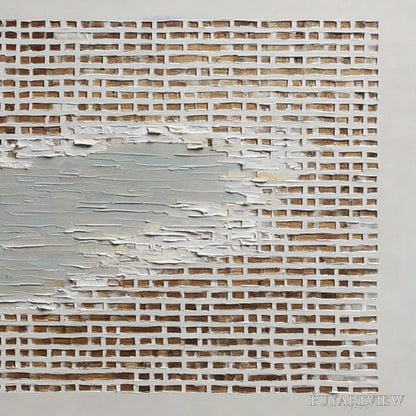BUYARTVIEW Fragments of Time – Textured Minimalist Architectural Abstract Painting - image 5
