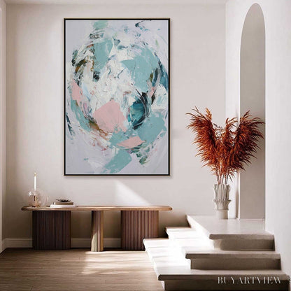 BUYARTVIEW First Blush – Textured Modern Abstract Painting - image 6