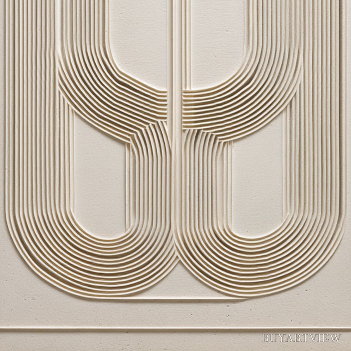BUYARTVIEW Arcade – Textured Minimalist Architectural Abstract Painting - image 3