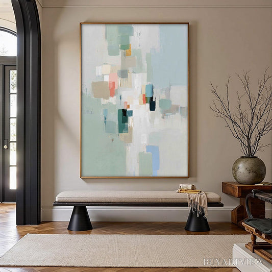 BUYARTVIEW Whisper – Minimalist Muted Tone Abstract - image 2