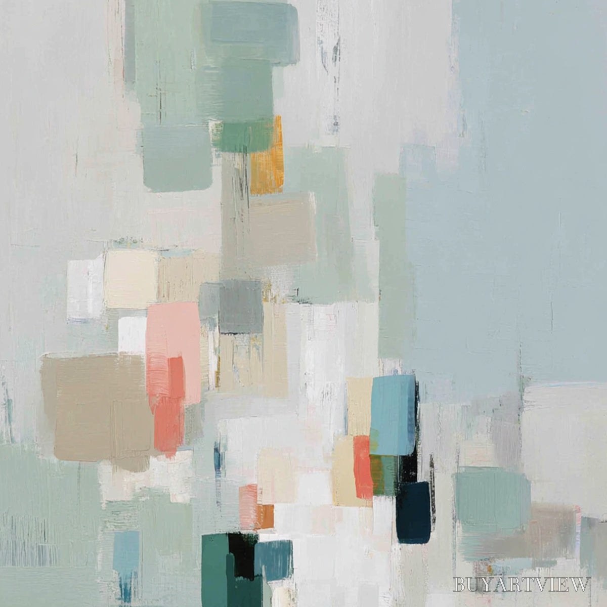 BUYARTVIEW Whisper – Minimalist Muted Tone Abstract - image 5