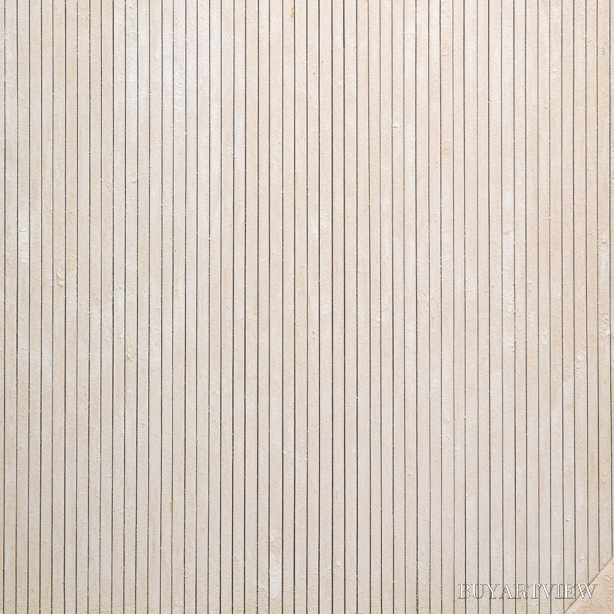 BUYARTVIEW Linear Calm – Textured Minimalist Abstract Line Art Painting - image 3