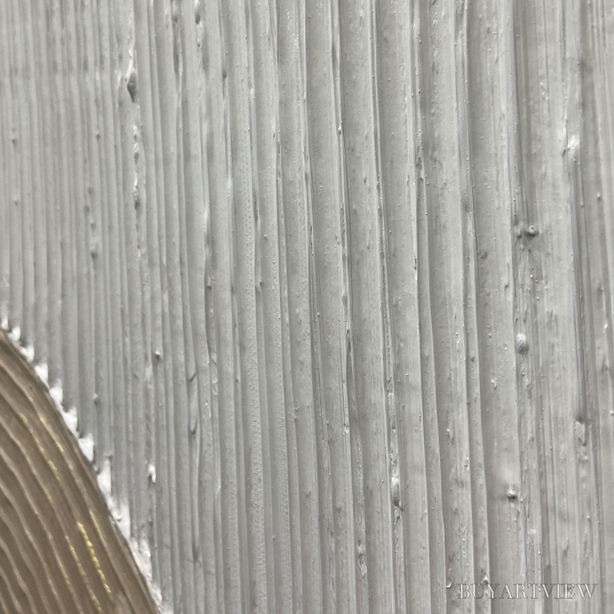 BUYARTVIEW Ready to Ship | Beige Arches Diptych – Vertical Textured Abstract Set - image 3