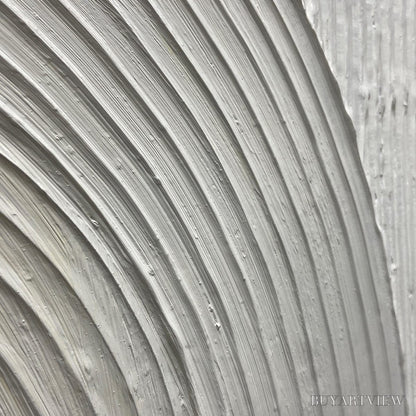 BUYARTVIEW Ready to Ship | Beige Arches Diptych – Vertical Textured Abstract Set - image 4