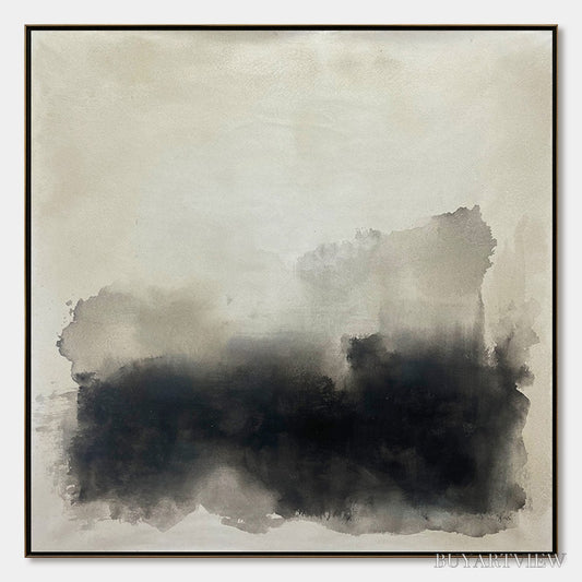 BUYARTVIEW Ready to Ship | Dusk Shadows – Abstract Minimalist Neutral Tone - image 1