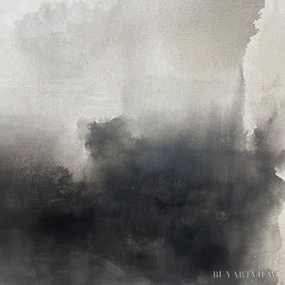 BUYARTVIEW Ready to Ship | Dusk Shadows – Abstract Minimalist Neutral Tone - image 3