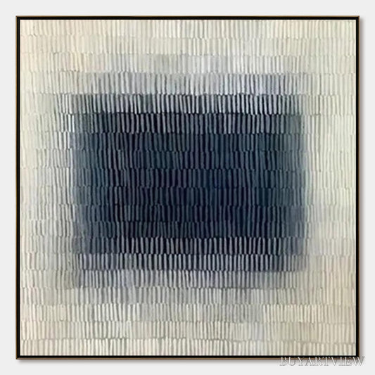 BUYARTVIEW Textured Depths – Minimalist Textured Abstract Painting - image 1