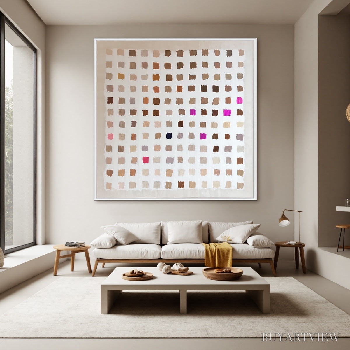 BUYARTVIEW Nuance – Minimalist Abstract Color Block Oil Painting - image 2