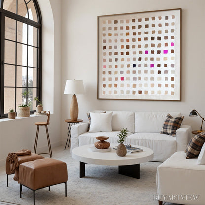BUYARTVIEW Nuance – Minimalist Abstract Color Block Oil Painting - image 5