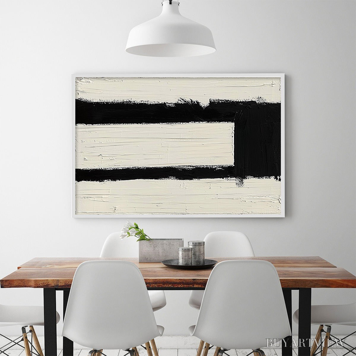 BUYARTVIEW Gateway – Textured Minimalist Abstract Oil Painting - image 4