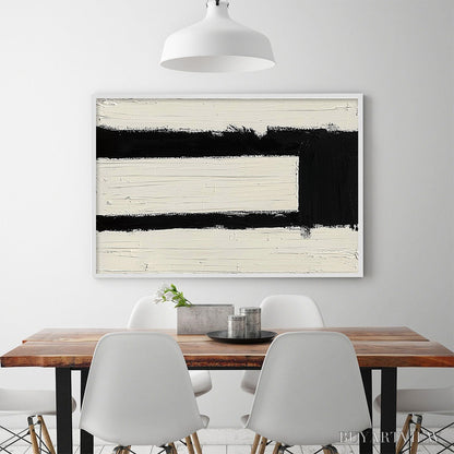 BUYARTVIEW Gateway – Textured Minimalist Abstract Oil Painting - image 4