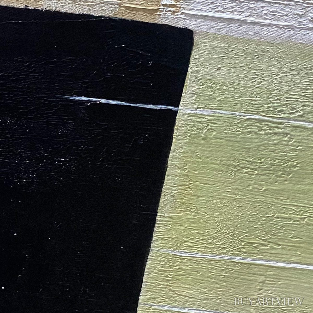 BUYARTVIEW Structured Forms – Minimalist Abstract Block Oil Painting - image 3