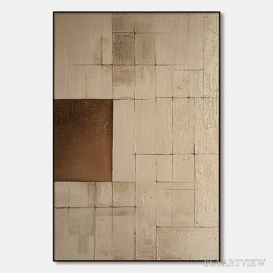 BUYARTVIEW Balance – Minimalist Abstract Oil Painting - image 1
