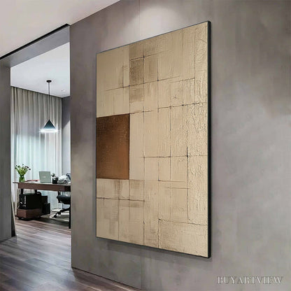BUYARTVIEW Balance – Minimalist Abstract Oil Painting - image 3