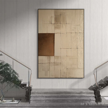 BUYARTVIEW Balance – Minimalist Abstract Oil Painting - image 4