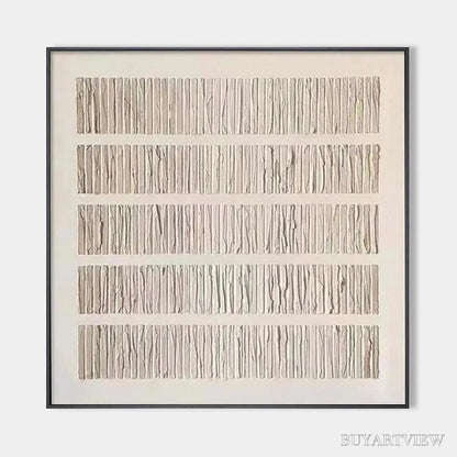 BUYARTVIEW Textured Beige – Minimalist Textured Painting - image 1