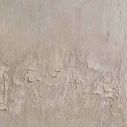 BUYARTVIEW Textured Beige Abstract – Minimalist Textured Painting, Square - image 3