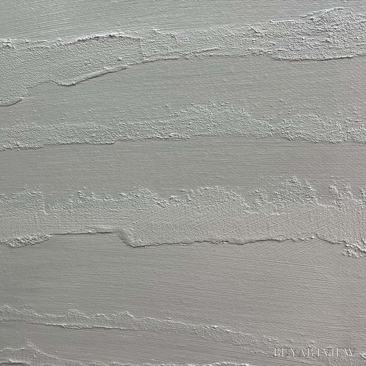 BUYARTVIEW Textured Beige Lines – Minimalist Textured Painting - image 3
