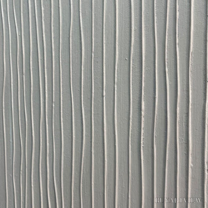 BUYARTVIEW Textured Beige Lines – Minimalist Textured Painting - image 5
