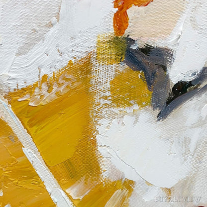 BUYARTVIEW Autumn Whispers – Textured Abstract Impasto Oil Painting - image 3