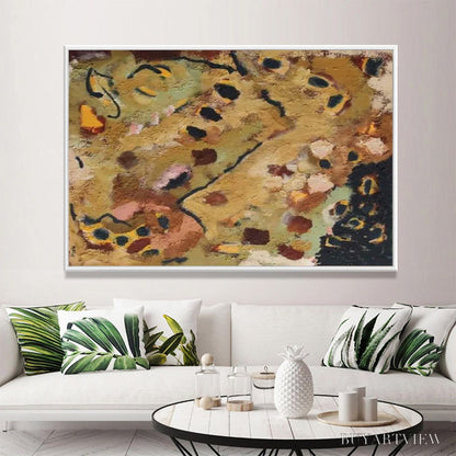 BUYARTVIEW Earth Tones – Abstract Organic Textured Oil Painting - image 2