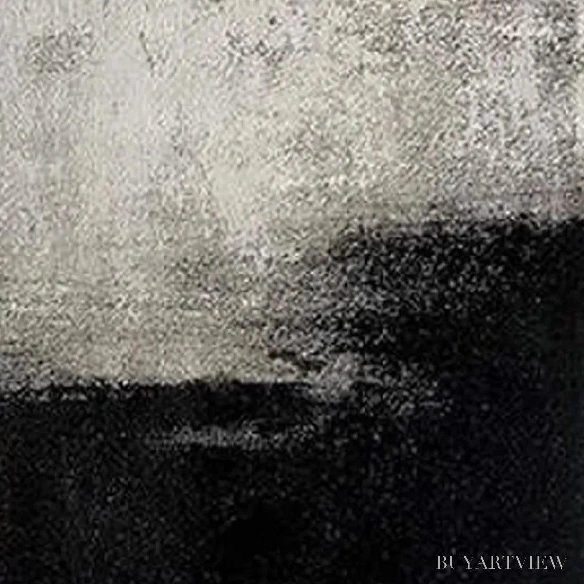 BUYARTVIEW Black & White Abstract Diptych – Textured Abstract Painting Set of 2, Vertical - image 4