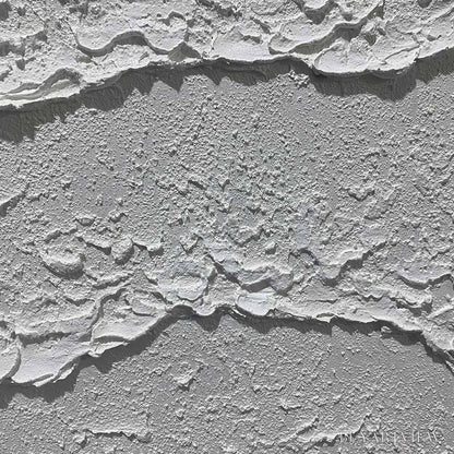 BUYARTVIEW White Textured Waves Diptych – Textured Abstract Painting Set of 2, Vertical - image 6