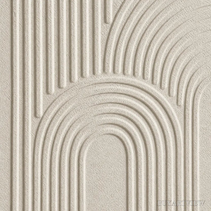 BUYARTVIEW Continuum – Beige Textured Minimalist Wabi-Sabi Abstract Diptych - image 3