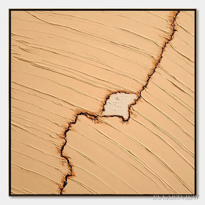 BUYARTVIEW Kintsugi – Textured Wabi-Sabi Impasto Abstract Painting - image 1
