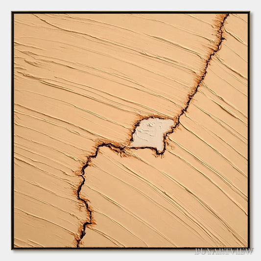 BUYARTVIEW Kintsugi – Textured Wabi-Sabi Impasto Abstract Painting - image 1