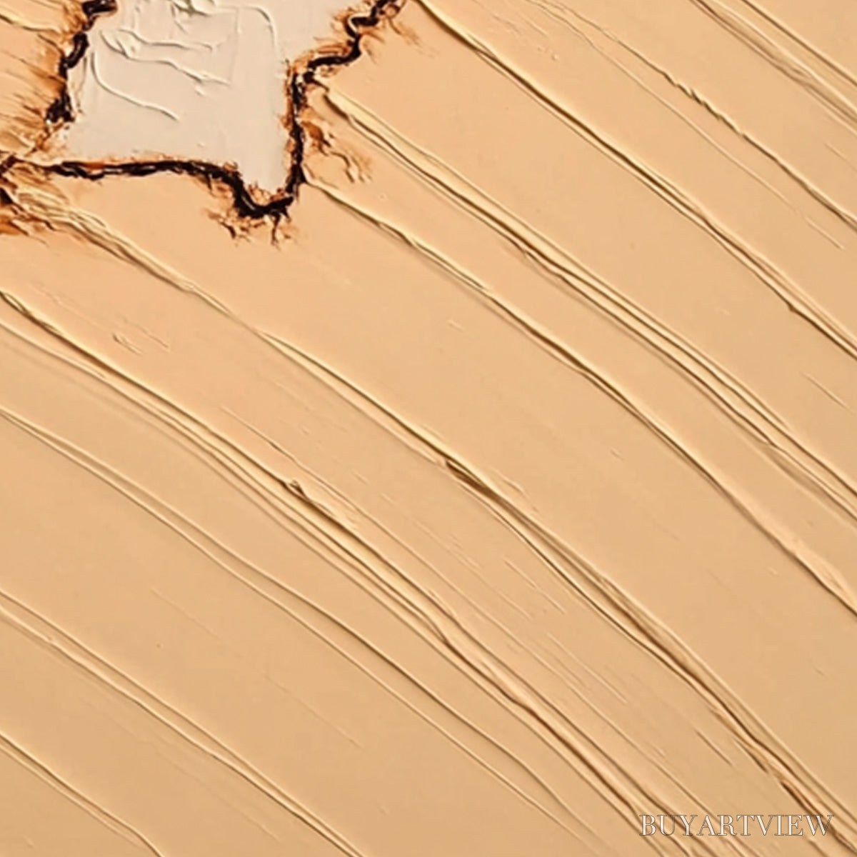 BUYARTVIEW Kintsugi – Textured Wabi-Sabi Impasto Abstract Painting - image 3