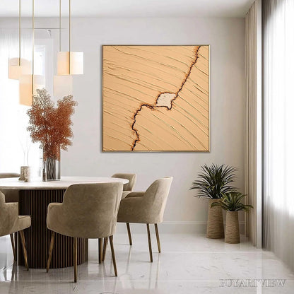 BUYARTVIEW Kintsugi – Textured Wabi-Sabi Impasto Abstract Painting - image 4