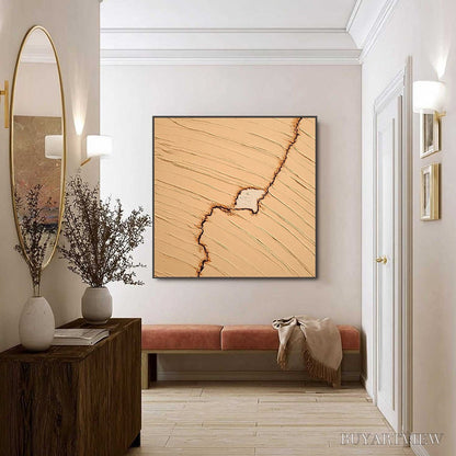 BUYARTVIEW Kintsugi – Textured Wabi-Sabi Impasto Abstract Painting - image 6