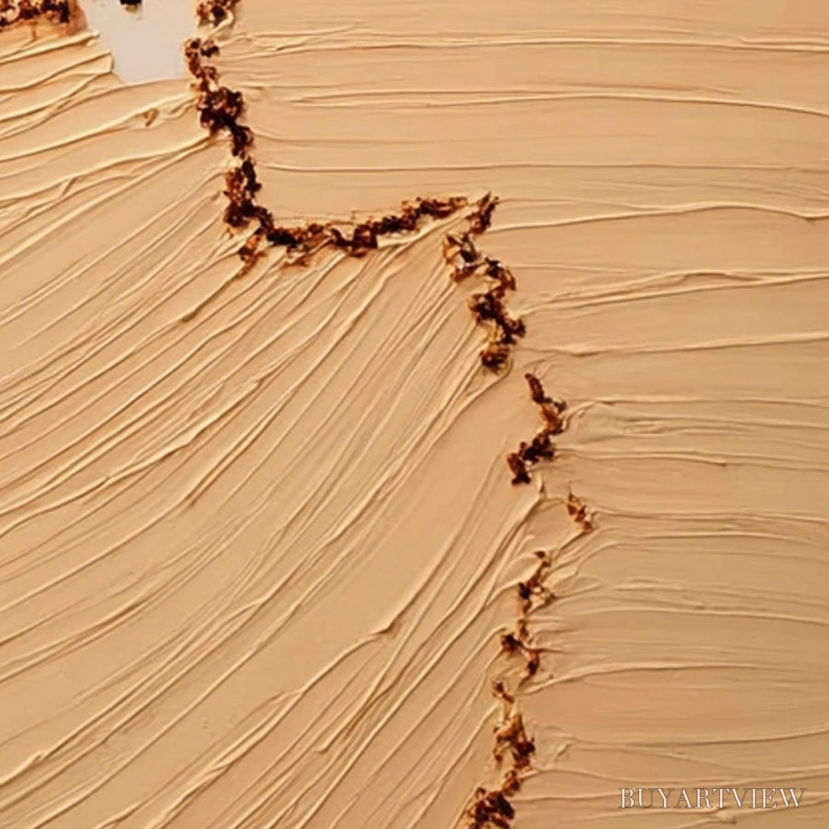 BUYARTVIEW Breach – Wabi-Sabi Textured Abstract Painting for Minimalist Decor - image 3