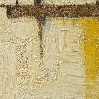 BUYARTVIEW Foundation – Wabi-Sabi Inspired Textured Abstract Oil Painting - image 3