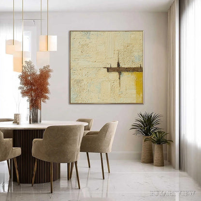 BUYARTVIEW Foundation – Wabi-Sabi Inspired Textured Abstract Oil Painting - image 6